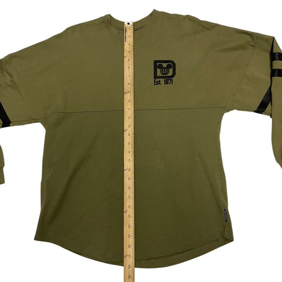 Disney Parks Walt Disney World Olive Army Green Spirit Jersey Size Small - Picture 5 of 7